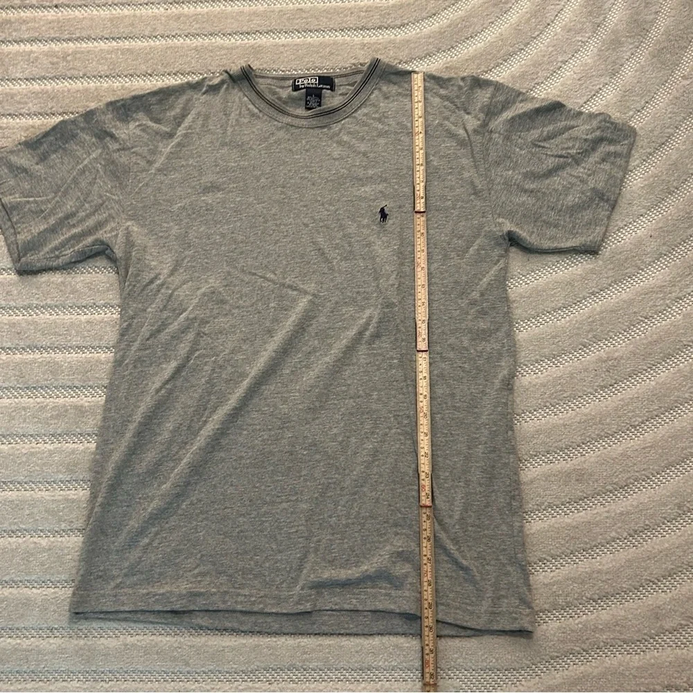 Vintage Polo Ralph Lauren Men’s Heather Grey Short Sleeve T-Shirt - L